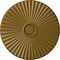 Ekena Millwork Shakuras Ceiling Medallion (For Canopies up to 5 1/2"), Hand-Painted Gold, 29 1/2"OD x 2"P CM30SHGLS - alternate 1